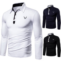 Men's Long Sleeve European and American Style Shirt – Elevate Your Fashion Game! - Collections By Jay