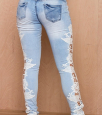 Laced jeans - Collections By Jay