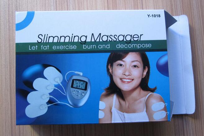 4 Pads Full Body Slimming Fat Burner Electric Muscle Stimulator - Collections By Jay