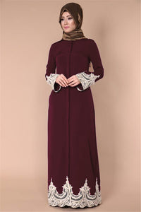 Muslim Women's Lace Robe - Collections By Jay