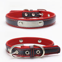 Leather Dog Collar With Leather Backing - Collections By Jay