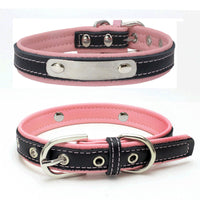 Leather Dog Collar With Leather Backing - Collections By Jay