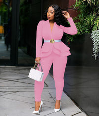 Women's Two Piece Pant Suit - Collections By Jay