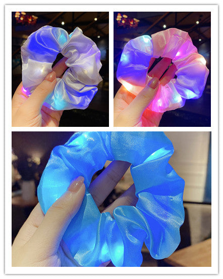 Sophisticated LED Luminous Scrunchies Hairband - Collections By Jay