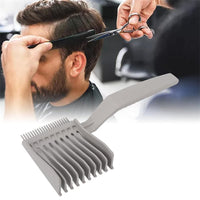 Ergonomic Barber Fade Comb: Men's Styling Tool with Plastic Gradienter Design for Salon-Quality Haircuts - Collections By Jay