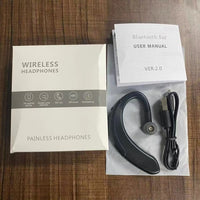 Bluetooth 5.0 Earpiece Driving Trucker Wireless Headset Earbuds Noise Cancelling - Collections By Jay