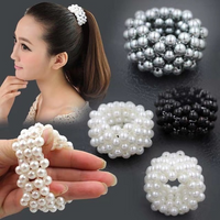 Fashion handmade pearl beaded hair tie - Collections By Jay