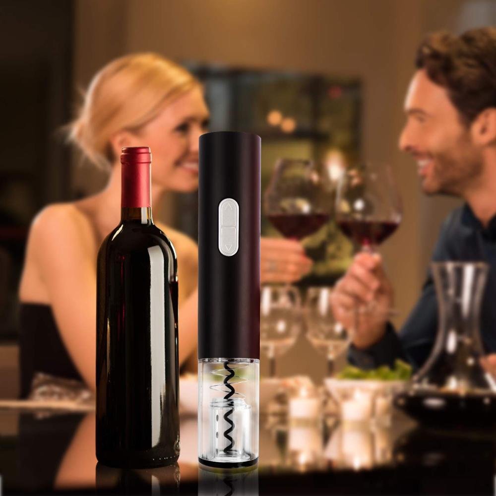 Electric Wine Bottle Opener With Foil Cutter - Collections By Jay