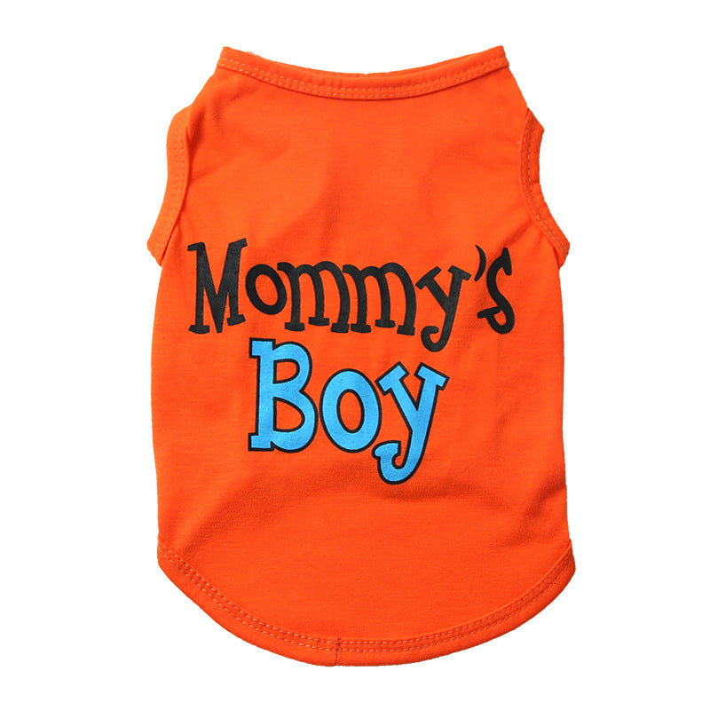 Mommy's Boy Pet Shirt - Collections By Jay