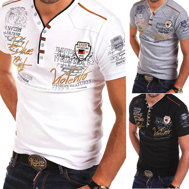 Mens Fashion Short-sleeved T-Shirt - Collections By Jay