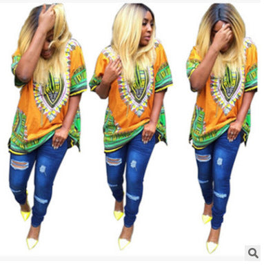 African Style Digital Print Shirt/Dress - Collections By Jay