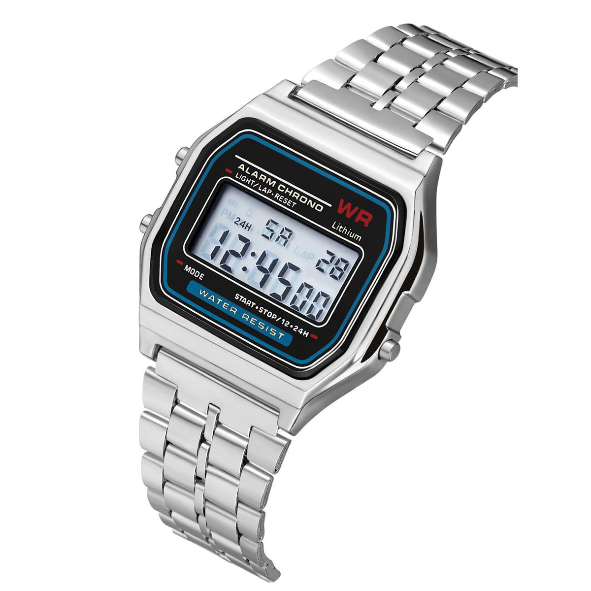 LED Digital Water Resistant Spiral Crown Watch - Collections By Jay