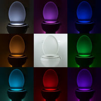 LED Sensor Toilet Night Light - Collections By Jay