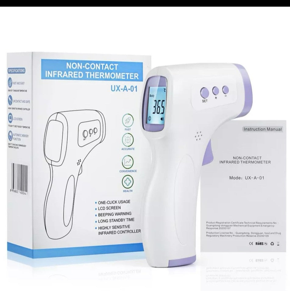 No Contact Infrared Forehead Thermometer - Collections By Jay