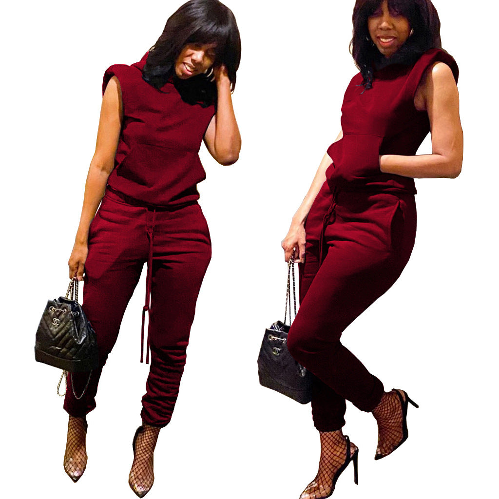 Women's Hoodie Short Sleeve Pant Set - Collections By Jay