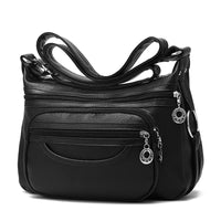 Women's Multi-pocket Cross-Body Bag With Zippers - Collections By Jay