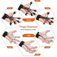 Silicone Grip Finger Exercise Stretcher - Collections By Jay