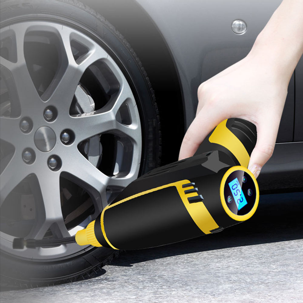 Car Tire Inflation Pump With LED Light - Collections By Jay