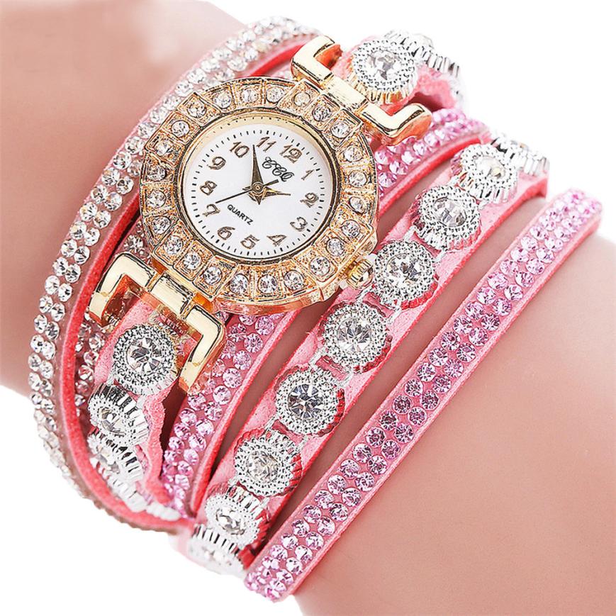 Fashion Luxury Quartz Ladies Rhinestone Bracelet Watch - Collections By Jay
