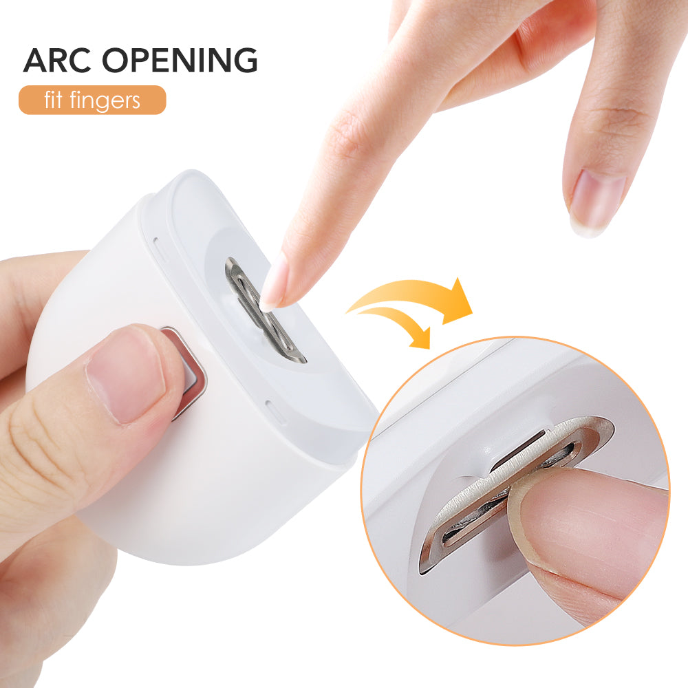 Electric Automatic Nail Clipper Manicure Nail Trimmer For Adult Baby Finger Toe Scissors Pedicure Thick Nails Cutter Sharpener - Collections By Jay