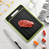 Double-side Cutting Board With Defrosting Function, And Knife Sharpener - Collections By Jay