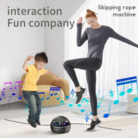 Smart Jump Rope Machine, 10-level Speed Adjustment, Led Seven-color Light, Wireless Music Function - Collections By Jay
